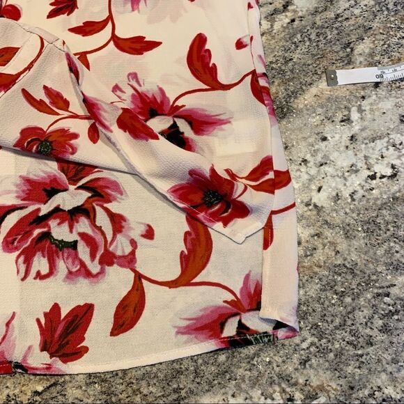 C & E floral blouse Large - Picture 7 of 10
